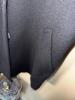 Johnston & Murphy Men's XL Black Wool Blend Pea Coat - 3