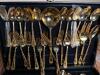WM. Rogers & Son 24K Gold Plated Flatware Set - 4