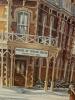 20"x16" Pair of J. Romance Framed Art Prints, Prince of Wales Hotel & Niagara Apothecary - 2