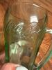 Coca-Cola Green Glass Mug - 3