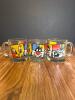 1994 Warner Bros. Looney Tunes Glass Mug Set
