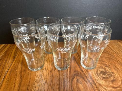 Coca-Cola Multilingual Glass Collection