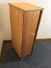 Wooden Pie Safe Cabinet with Three Mesh Doors - 5