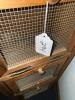 Wooden Pie Safe Cabinet with Three Mesh Doors - 9