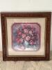 18"x18" Home Interiors Cathy Kramer Framed Floral Print
