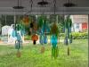 Large Glass Wind Chime Collection