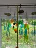 Large Glass Wind Chime Collection - 5