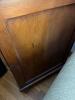 Pair of Solid Wood Wine Cabinet, Drawer & Door in Medium Brown Finish - 10