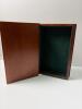 Wooden Decorative Book Storage Box with Hinged lid - 4