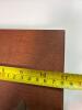 Wooden Decorative Book Storage Box with Hinged lid - 6