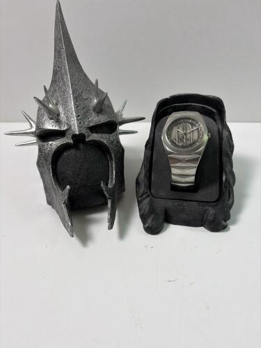 Fossil Limited Edition "The Witch King" Lord of the Rings Collectible Watch with Helmet Display Case