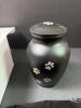 PCS Small Black Metal Pet Urn and Holiday Paw Print Ornament Mold - 3