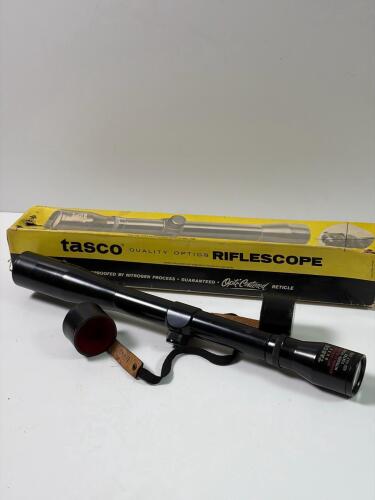 Tasco Commando 8x32 Rifle Scope Crosshair Reticle, Nitrogen Filled