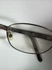 Eyeglass Trio Two Vera Wang "Glacier" Titanium, One Dana Buchman in Cases - 4