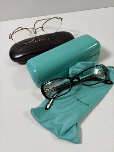 Tiffany & Co. and Gucci Women&rsquo;s Eyeglass Frames w/ Cases