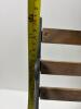 Miniature Cast Iron & Wood Park Bench - 5