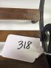 Miniature Cast Iron & Wood Park Bench - 7