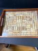 Household Coaster Sets with Wine Cork Tray - 12