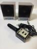 Sony Watchman FD-2A Portable TV 1985 Bundle with Speakers - 6