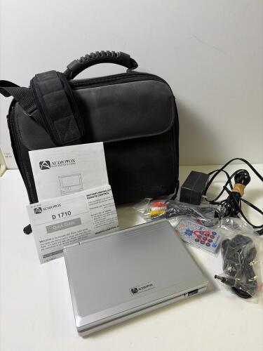 Audiovox D1710 Portable DVD Player with Accessories Included