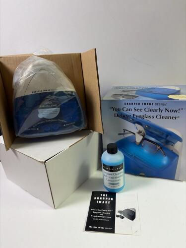 Sharper Image Automatic Eyeglass Cleaner
