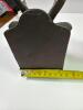 Heavy Weight Cast Iron Deer Head Bookends Pair - 8