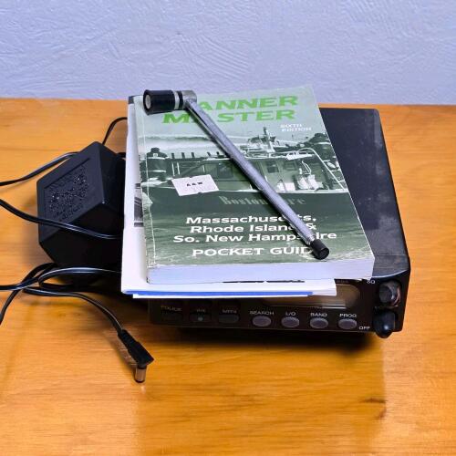 Uniden Bearcat BC350A Scanning Receiver with Accessories and Documentation