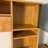 Large Wooden Computer Desk with Hutch, Cabinets, & Multiple Drawers - 6