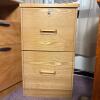 Locking 2-Drawer Vertical Wood File Cabinet