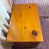 White Clad Simmons Hardware Co. Wooden Cabinet - 2