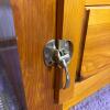 White Clad Simmons Hardware Co. Wooden Cabinet - 4