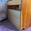 White Clad Simmons Hardware Co. Wooden Cabinet - 8