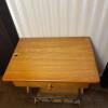 Tensor Magazine Rack Side Table with Drawer - 2