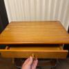 Tensor Magazine Rack Side Table with Drawer - 4