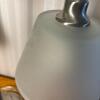 Double Arm Frosted Glass Table Lamp with Metal Base - 4
