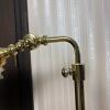 Adjustable Brass Toned Desk Lamp - 5