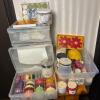Assorted Candle Lot with Wax Melts, Holders & More