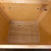 Natural Wood Storage Chest with Hinged Lid - 4
