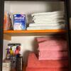 Closet Lot of Linens, Towels, & Bath Supplies - 2