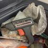 Bulk Arts & Crafts Lot: Glue Gun, Fabric, Corks, Paraffin Wax, & More - 4