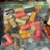 Large Mixed Craft Supply Lot with Bow Maker, Glue Pot, Corks, Ornaments, & More - 3