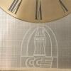 Craftguild Coca-Cola Brass Quartz Desktop Clock & Hallmark Desk Calendar Set - 3