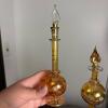 Set of 4 Hand-Blown Glass Egyptian Perfume Bottles - 5