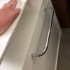 White Cat Litter Box Enclosure with Side Handle and Tabletop - 5