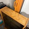 Wooden Display Cabinet with Glass Doors - 2