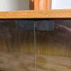 Wooden Display Cabinet with Glass Doors - 4