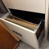 Beige Metal 2-Drawer Vertical Filing Cabinet - 5