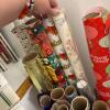 Large Assorted Lot of Holiday, Character & Metallic Wrapping Paper Rolls - 4
