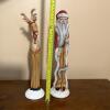 Ceramic Santa and Reindeer Christmas Figurines/Decor - 5