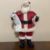 Collectible Santa Claus Figurine Holding Checklist